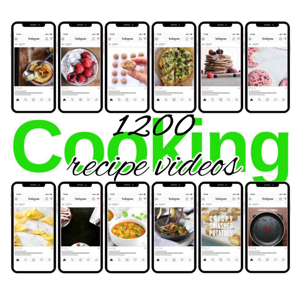 Viral Recipes Reels Pack - Post Today, Profit Today