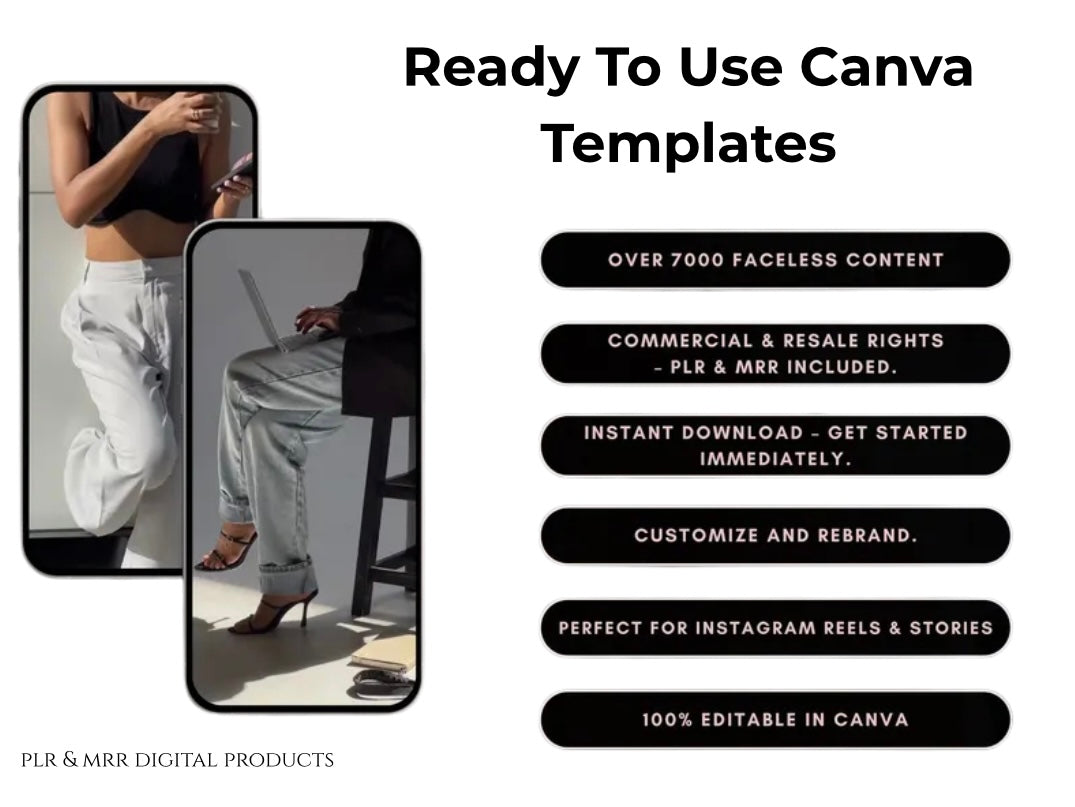 7000+ Faceless Aesthetic Videos – MRR & PLR License Included