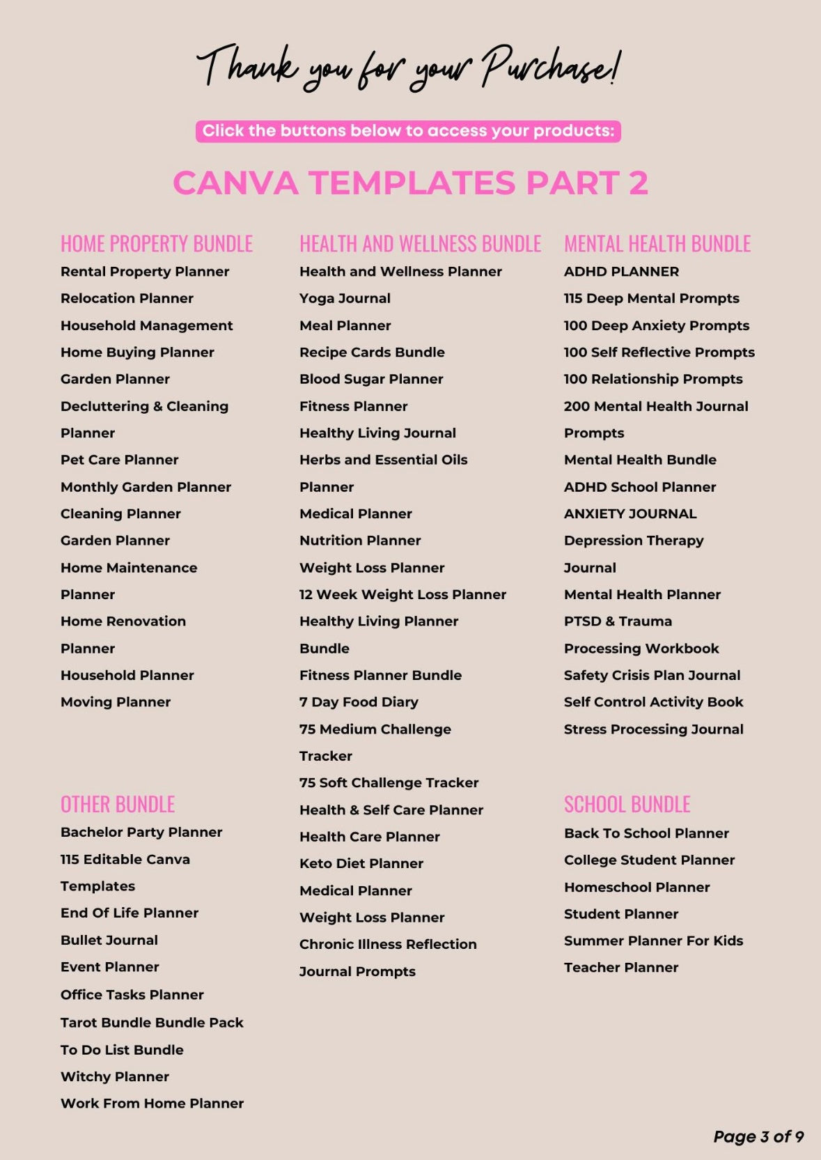 7500+ Done-For-You Pages Vault – 2025/2026 Planner Bundle (Includes MRR + PLR License)